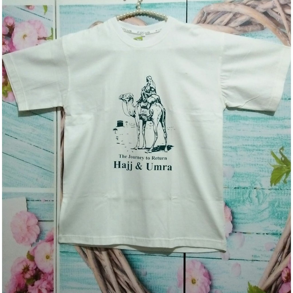 Kaos arab motif unta