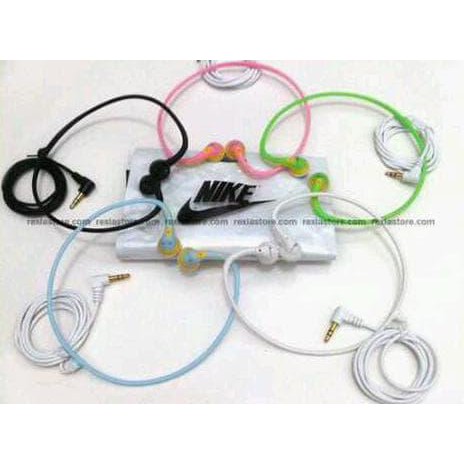 Handsfree Hf Dj Nike Sport Neckband Phone Headset Earphone