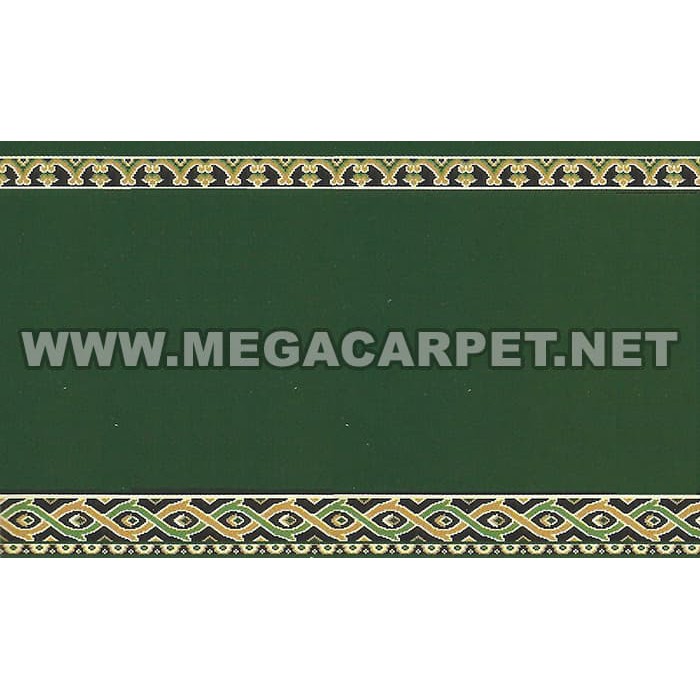 Sajadah Roll / Karpet Masjid / Karpet Mushola [Polos Hijau]