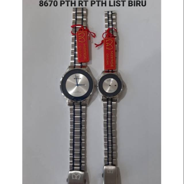 Ready Jam Tangan Mirage 8670 Original 100%