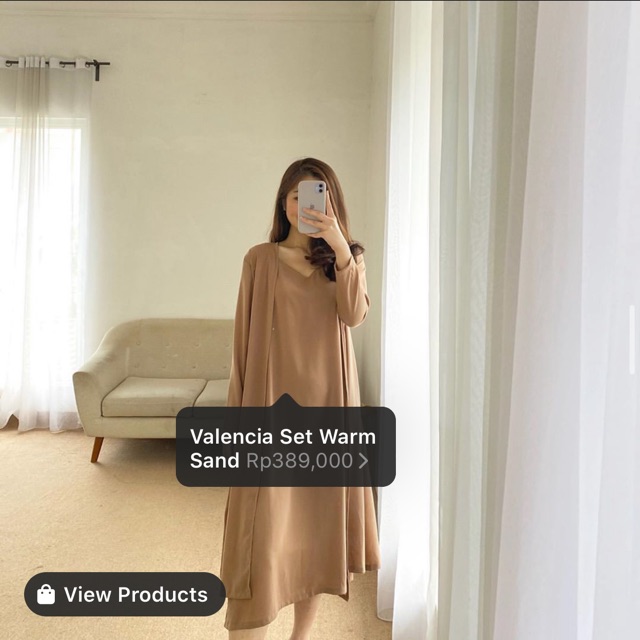 Valencia Set in Warm Sand ( Claryn The Label)