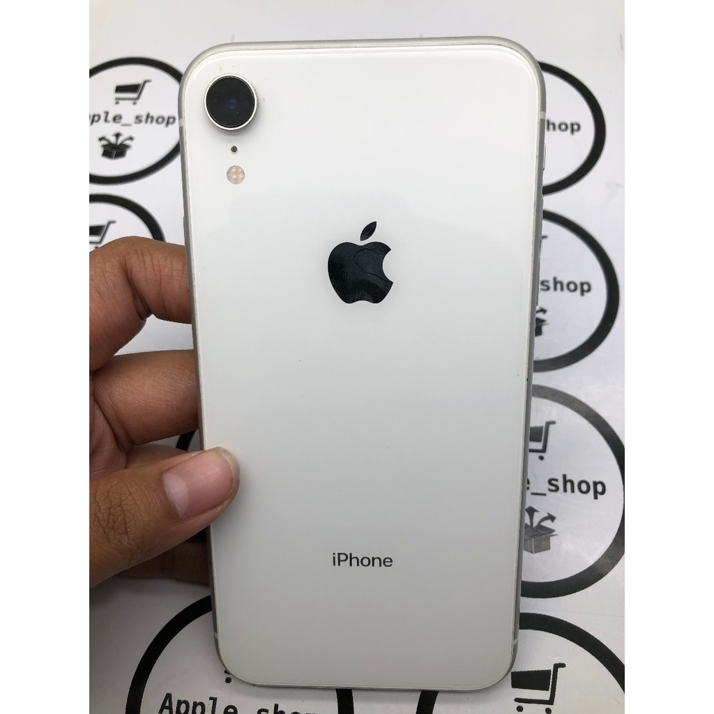 iphone xr 64gb white Lcd Original Mulus Bukan Refurbish / Rekondisi