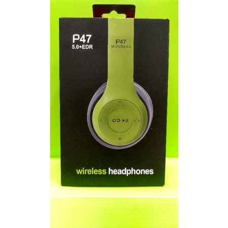 HEADSET WIRELESS BLUETOOTH SUPER BASS