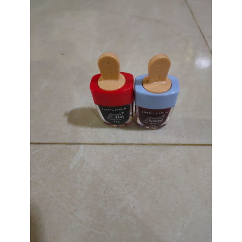 preloved implora lip tint dapat 1 pcs