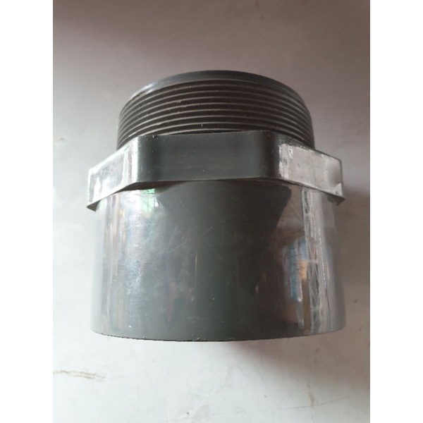 Sok drat luar pvc 3" maspion