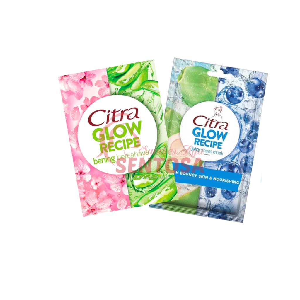 CITRA GLOW RECIPE JUICY SHEET MASK 25 GR