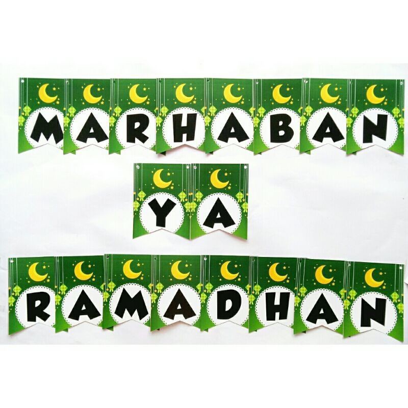 Banner Flag MARHABAN YA RAMADHAN