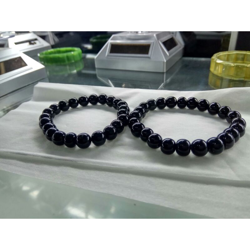 gelang asli black Jade Aceh