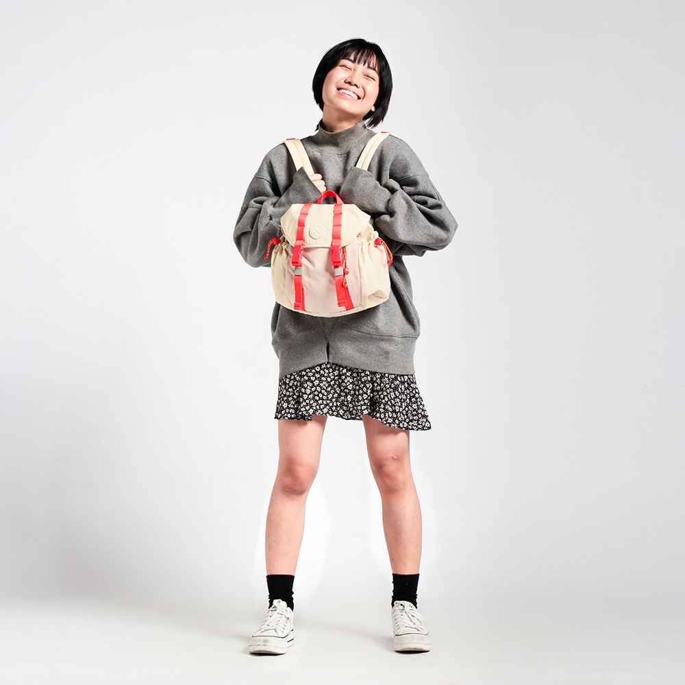 Tas Ransel Exsport Day To Day Mini Rucksack-Cream