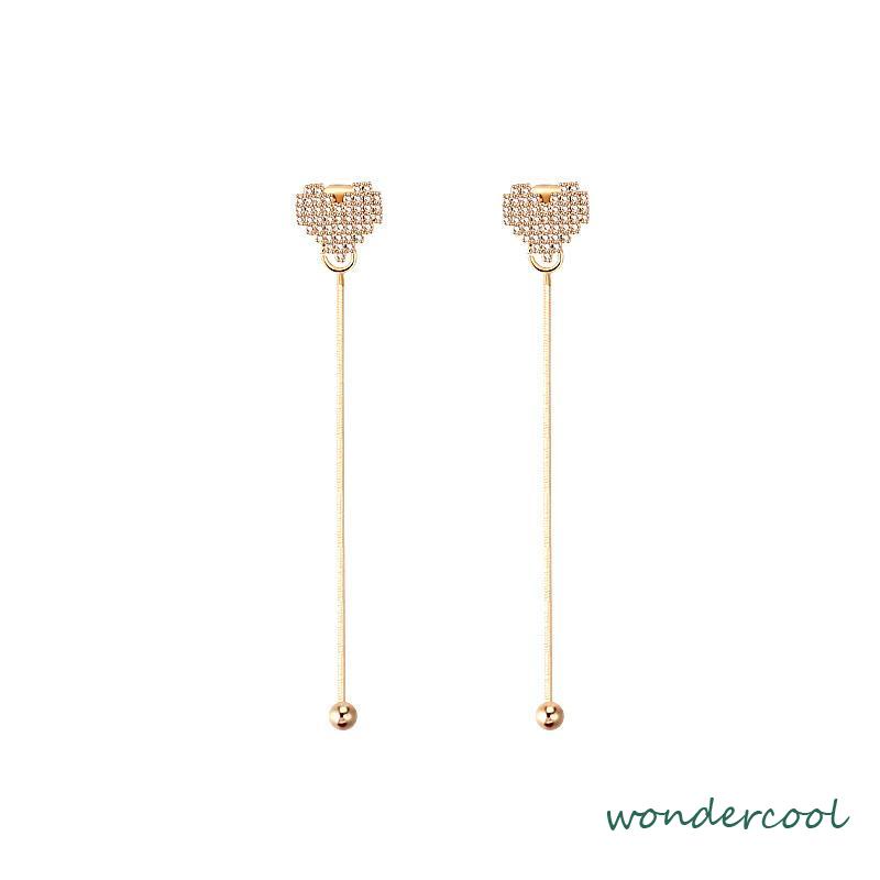 Cinta Anting-Anting Wanita 2021 Baru Trendi Desain Niche Rasa Anting-Anting Panjang Anting-Anting Suasana Kelas Atas-Won