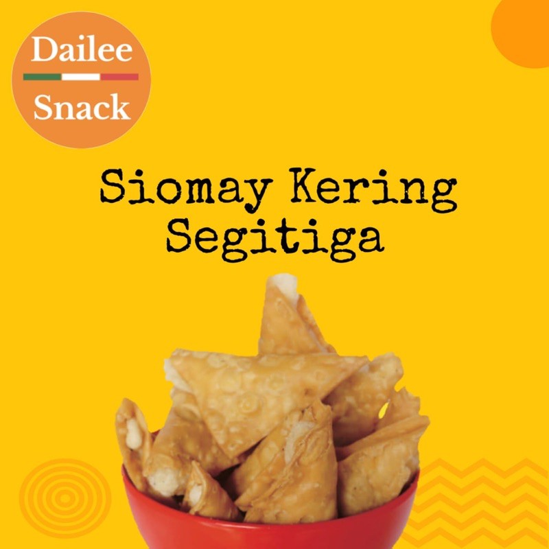 

Topping Siomay Kering Segitiga