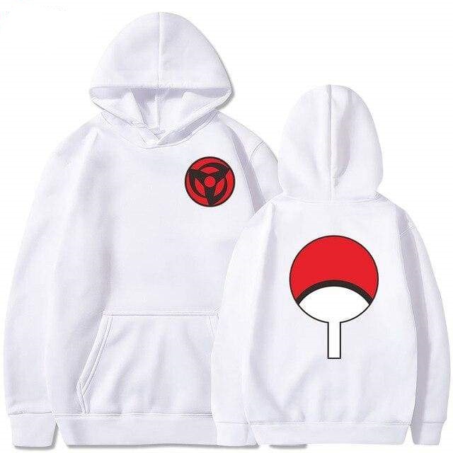 Sweater Hoodie UCHIHA SHARINGAN Anime NARUTO Jumper Pria Wanita Size S M L XL XXL