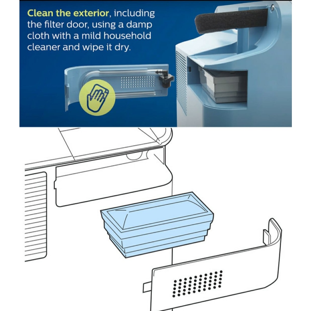 Inlet Filter Philips EverFlo Oxygen Concentrator Oksigen Konsentrator