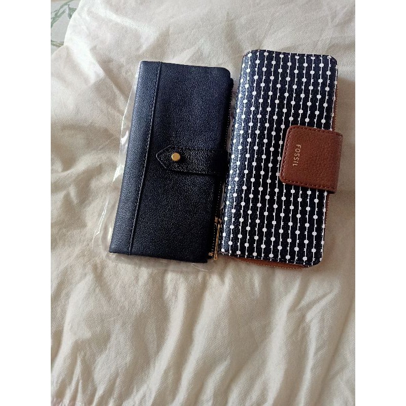 clutch dompet f0ss1L Rachel black multi