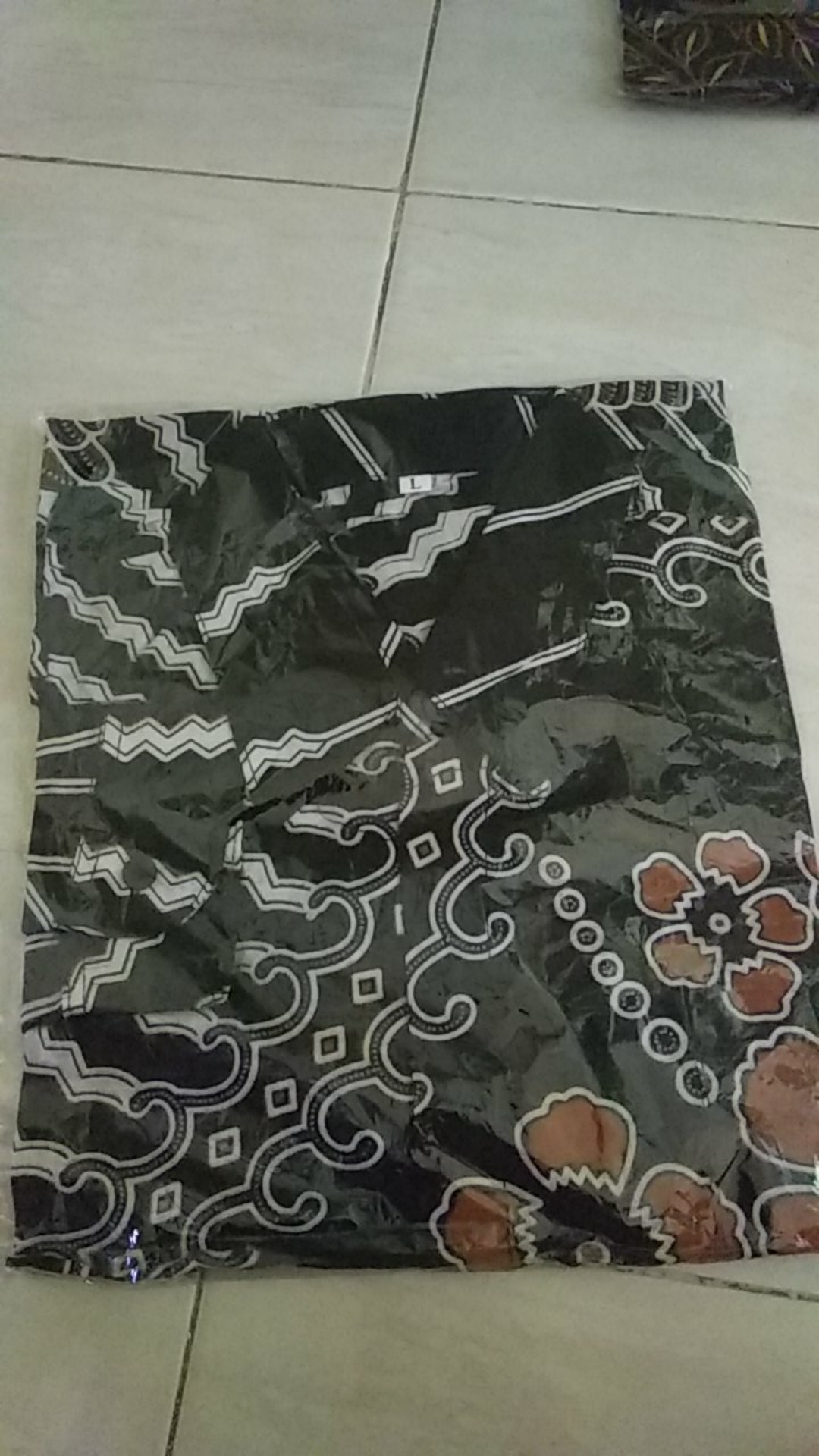 Bswart Batik Hrb026 Kenongo Hem Pendek Padi Pekalongan M L Xl Batik Pria Murah Modern Grosir