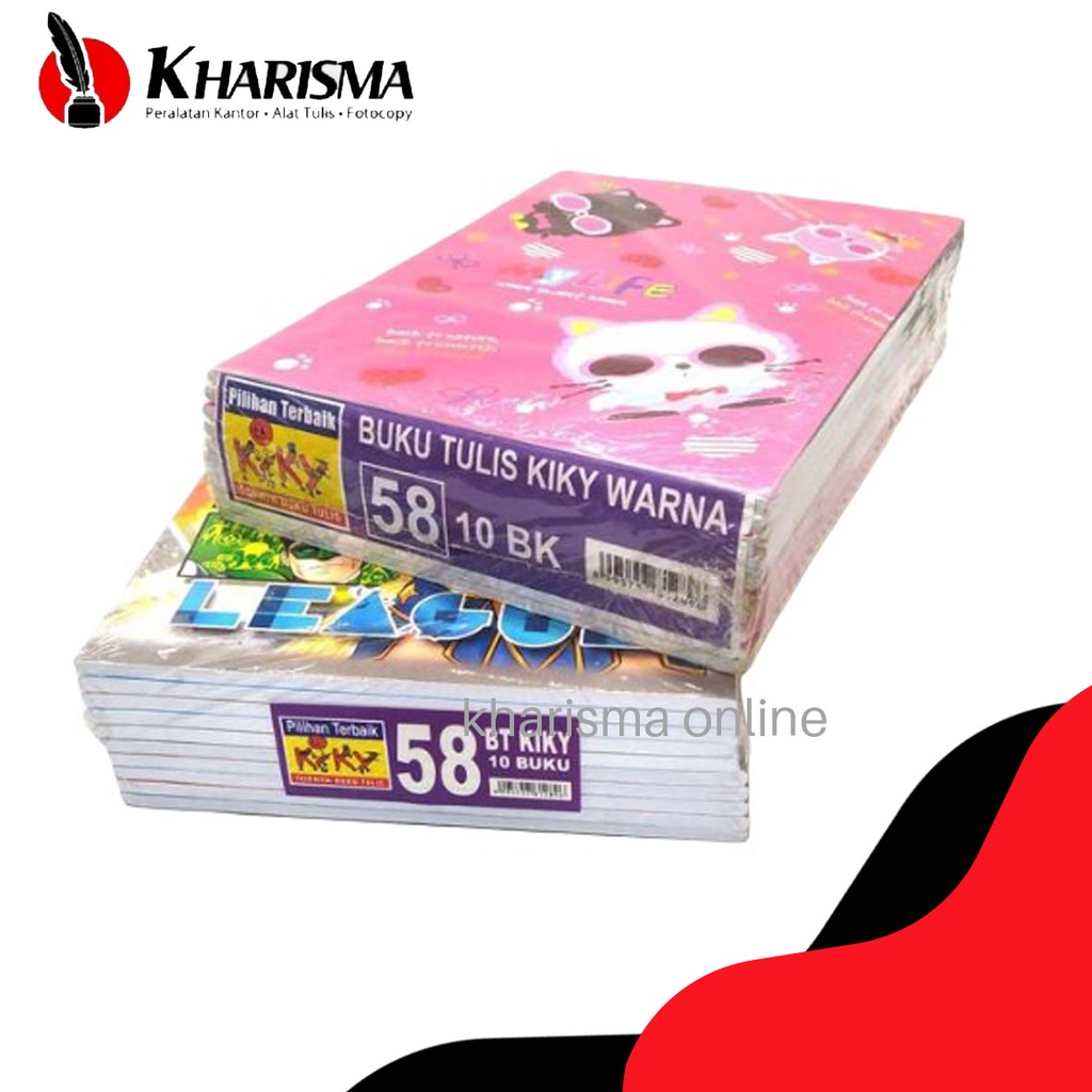 

Buku Tulis KIKY 58 isi 10 buku