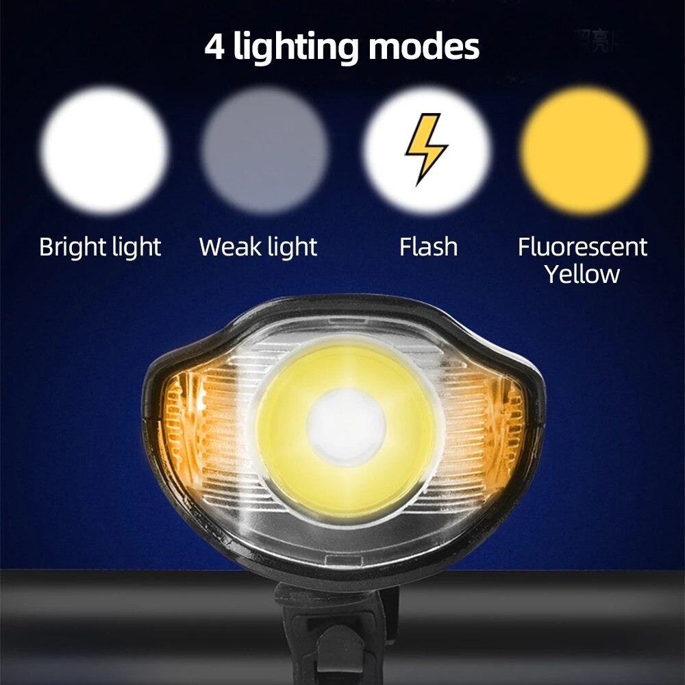 Lampu Depan Sepeda Klakson Sepeda LCD Lampu Depan Sepeda Waterproof+Speedometer XA-585