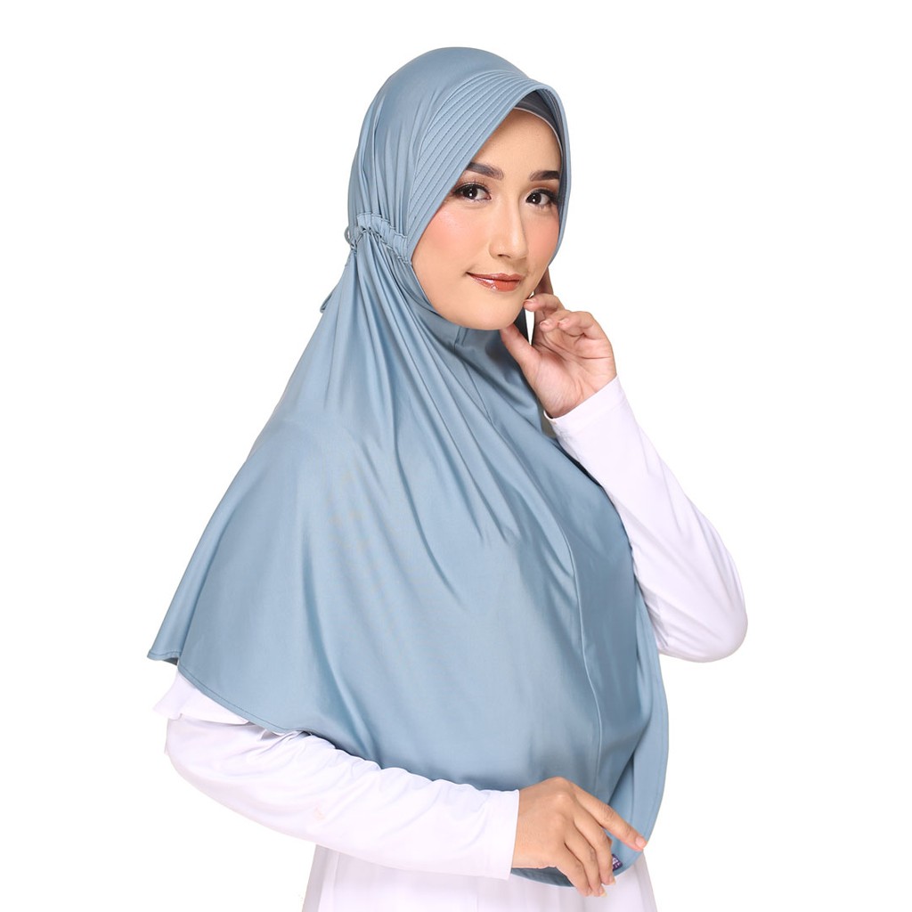 Elzatta Jilbab Instan Polos Zaria Sahara L-532