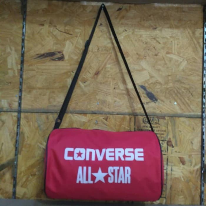 TAS SELEMPANG GYM FUTSAL TABUNG CONVERSE / Tas Bola Tas SEPATU Olahraga Allstar