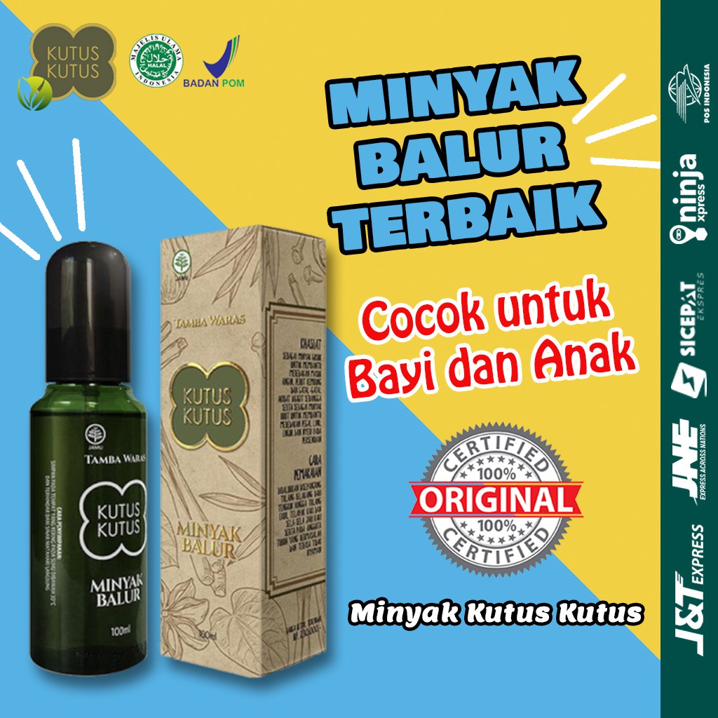 Minyak Kutus Kutus Asli Original Gosok Pijat Urut Bayi Minyak Angin Oles Tamba Waras Esensial Oil Shopee Indonesia