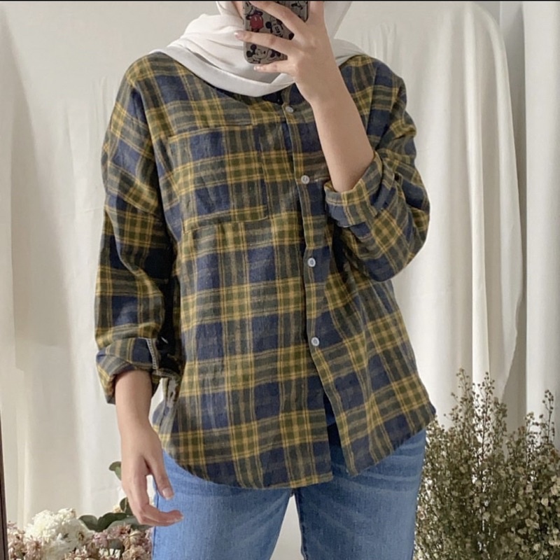 MAWAR POCKET FLANEL SHIRT