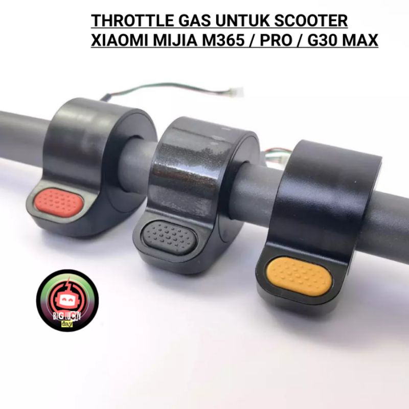 TUAS GAS XIAOMI MIJIA M365 / PRO / CLONE / G30 MAX THROTTLE THUMB ACCELERATOR SCOOTER LISTRIK UNIVER