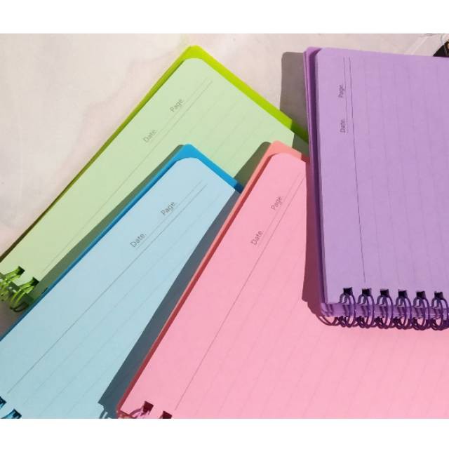 

Buku Notebook Spiral/ Notebook Murah B5 THE COIL B10110 WARNA LUCU - MURAH