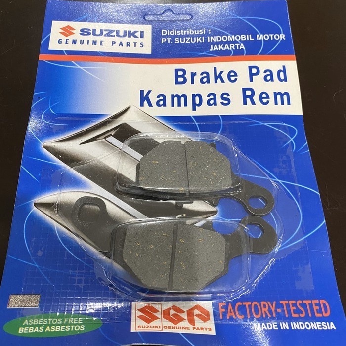 ORIGINAL Dispad Depan Kampas Rem Motor Cakram Disk Disc Suzuki Nex [Bandung Sparepart]