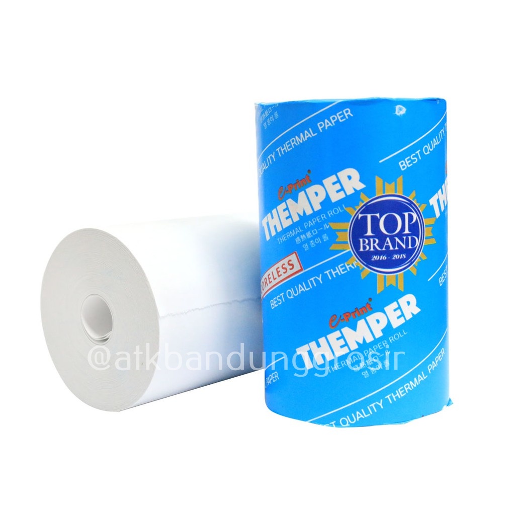 E-print Thermal Paper Roll 80 x 50 Coreless Kertas Struk Cash Register – Roll- SHSNP