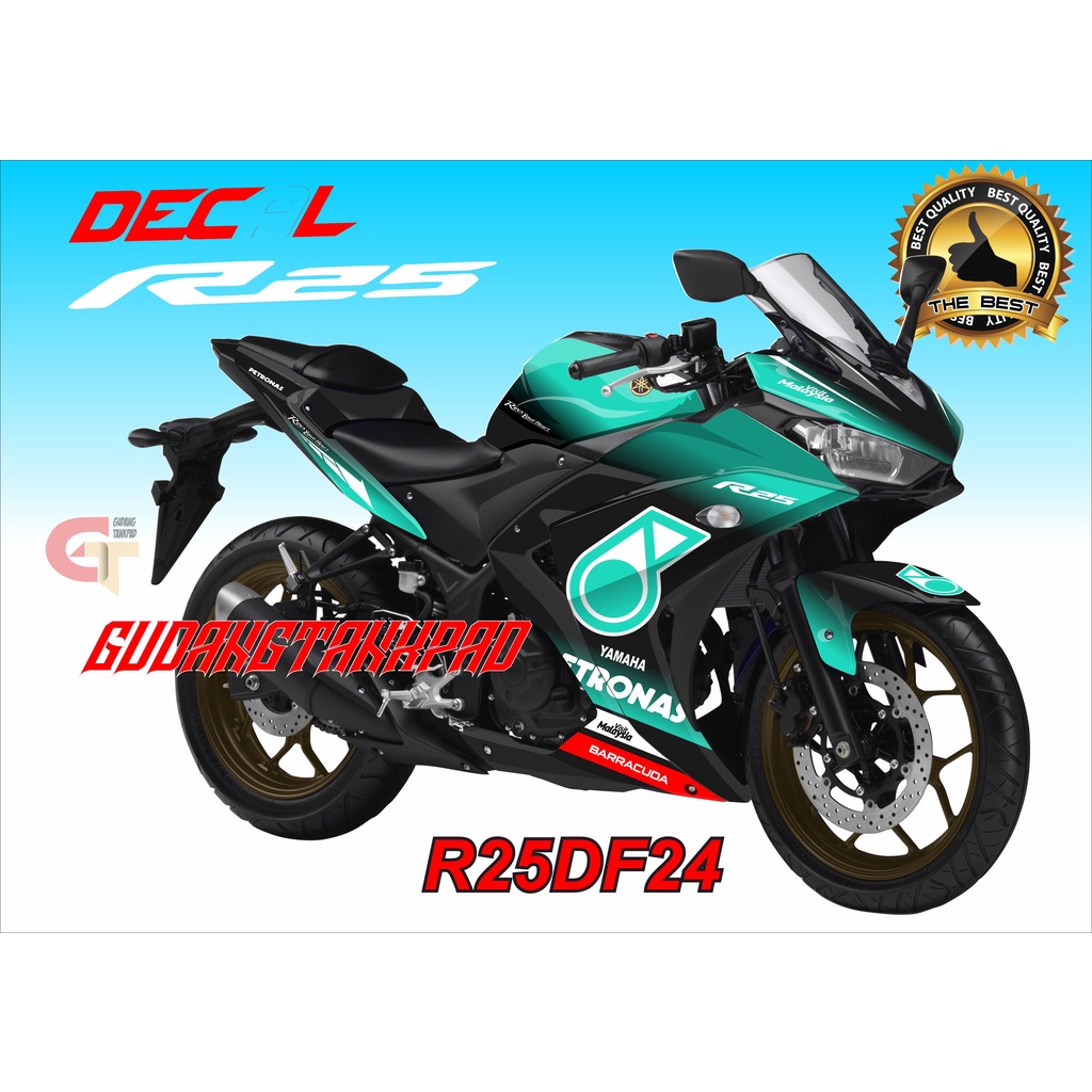 DECAL R25 PETRONAS