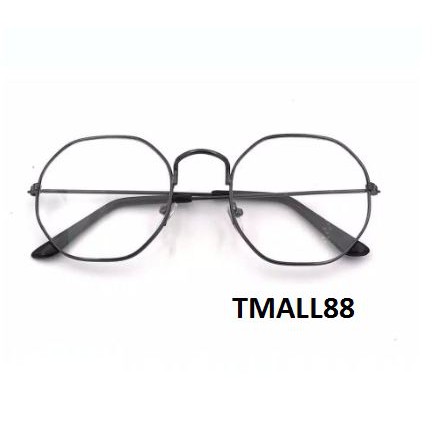 ♥TMALL88♥ Frame Lensa Kacamata Fashion Pria&amp;Wanita New Fashion Rowling New Sunglasses KM37