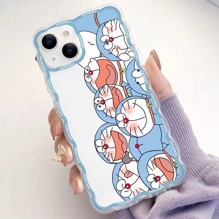 Soft Case TPU Transparan Motif Kartun Kucing Untuk Iphone 13 Pro Max / 12 / 11 / XS / XR / X / 8 / 7 / 6 Plus Mini SE 2020