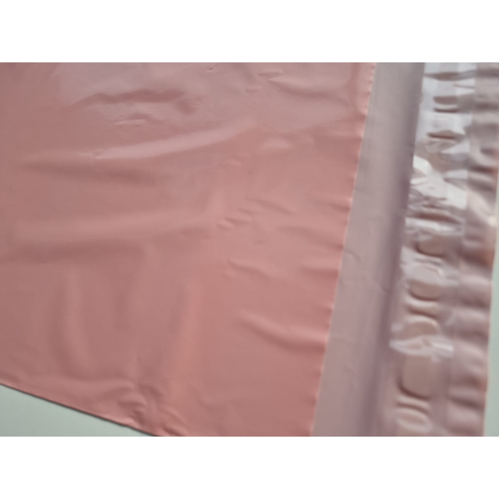 

IK6 POLYMAILER 100PCS 25x35CM BABY PINK GLOSSY PLASTIK POLYMAILER PINK