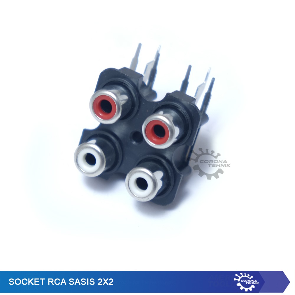 Socket RCA Sasis 2x2