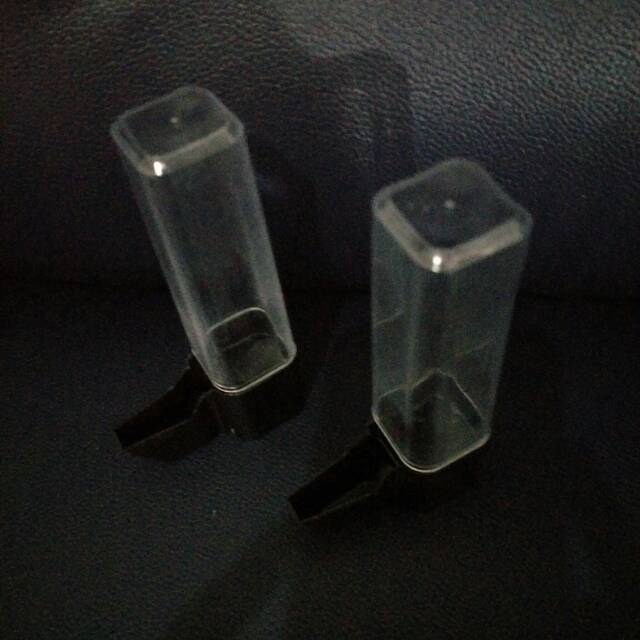 Cepuk tabung mini/wadah pakan burung/cepuk pakan burung/cepuk makan burung/cepuk tabung dispenser