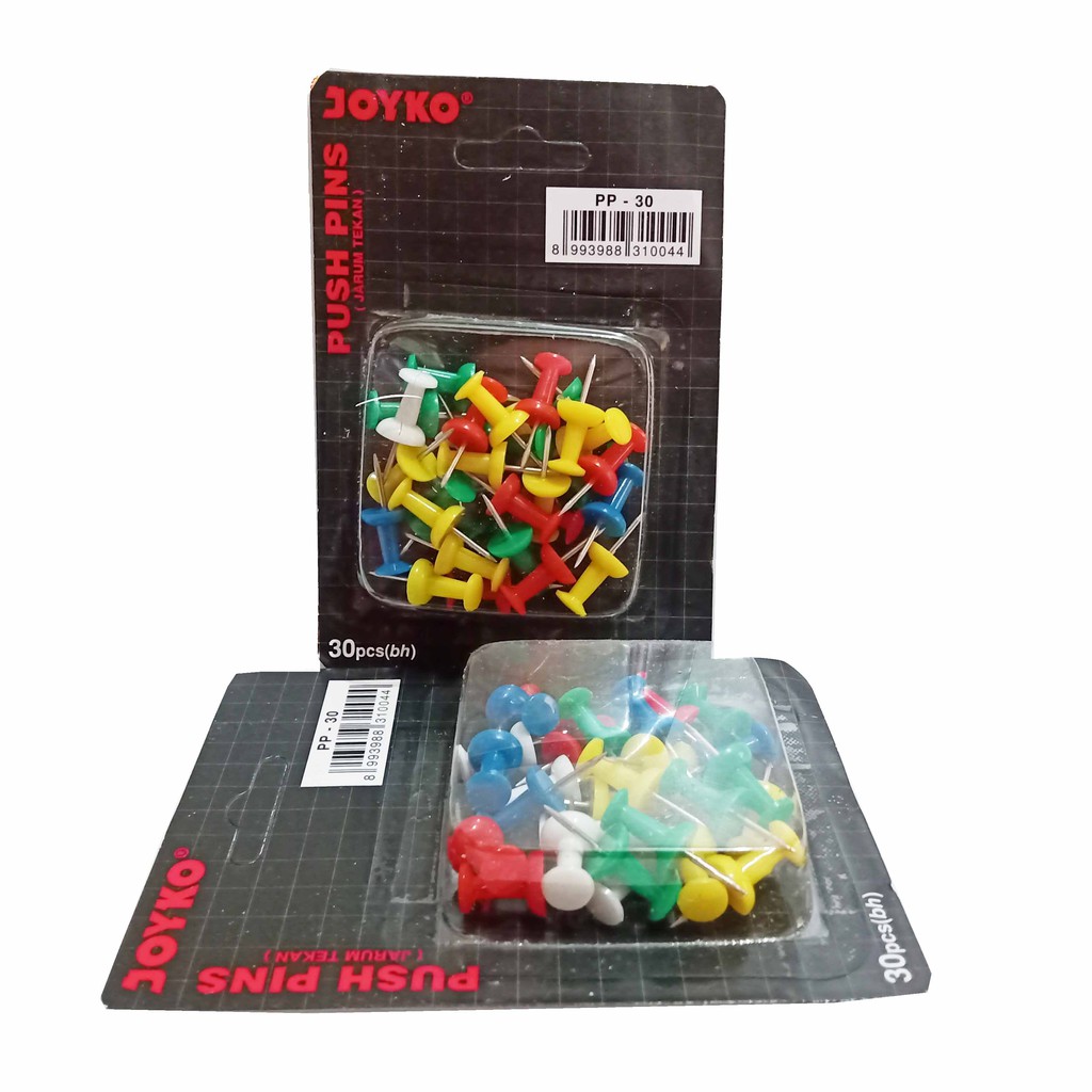 Push Pins Pin Jarum Tekan Multiwarna