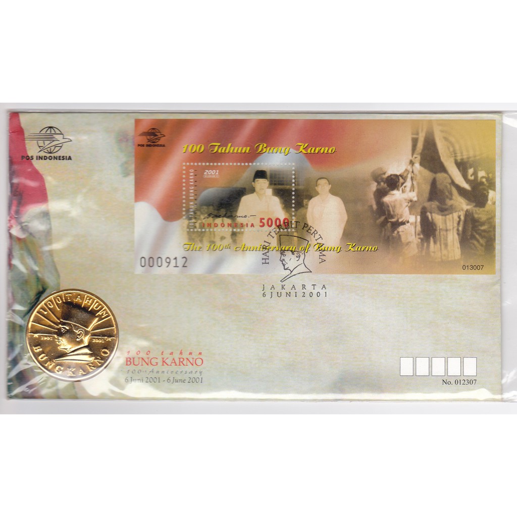 

Sampul Peringatan 100 Tahun Presiden Soekarno (2001)