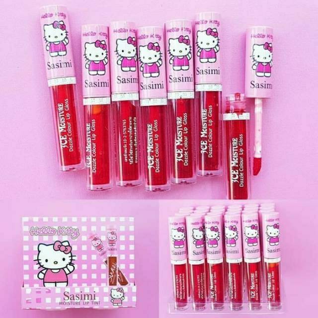 PROMO PER12PCS!!!LIP TINT SASIMI HELO KITTY NO.759