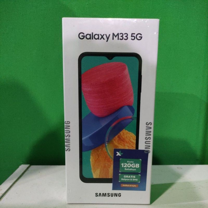 Samsung M33 5G ram 8/128gb new