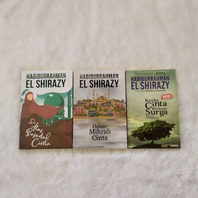 Paket Novel Habiburrahman El shirazy Di Atas Sajadah Dalam Mihrab Ketika Cinta Berbuah Surga