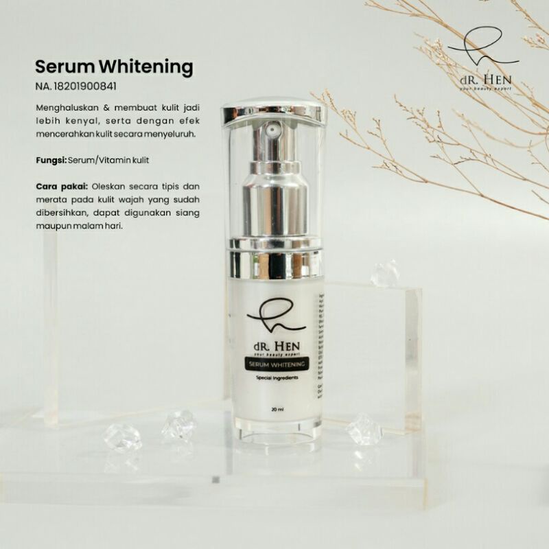 dr hen serum whitening Pekanbaru