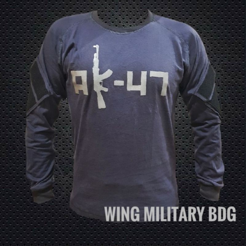 Kaos panjang tactical premium