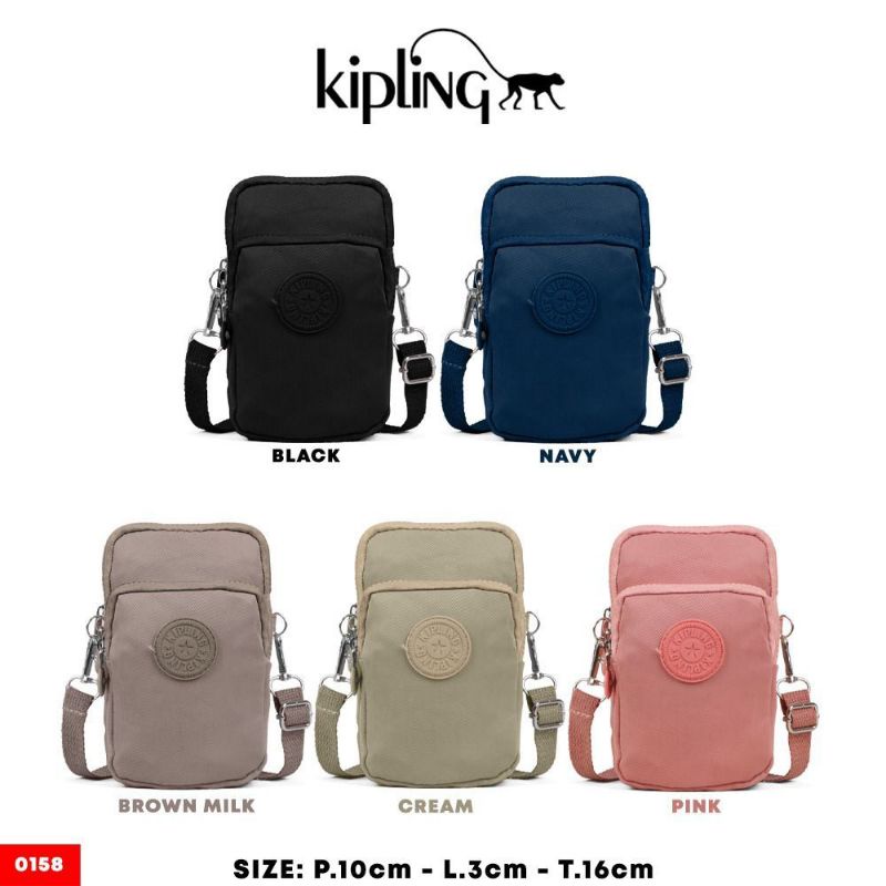 kipling pouch handphone tas hp