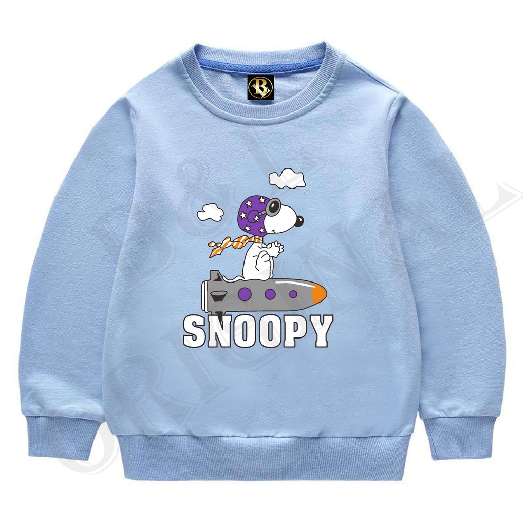BS//COD//BAJU KAOS ANAK ANAK SNOOPI TANGAN PANJANG GOOD QUALITY
