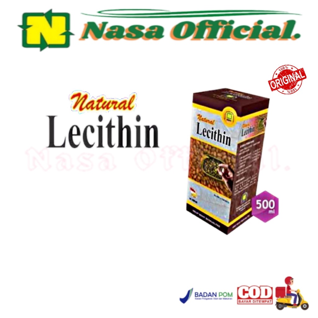 LECITHIN ORIGINAL NASA 500 ML - SUPLEMEN PERAWATAN TUBUH DAN KULIT
