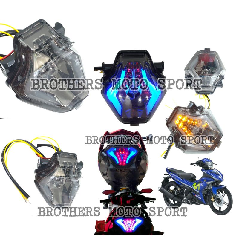 lampu stop mx king lampu rem mx king 150 stoplamp belakang mx king