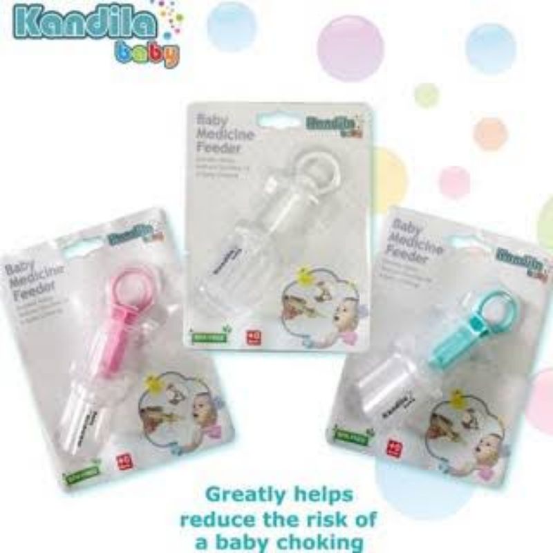 Kandila Baby Medicine Feeder KDL011 KDL011-2 Kdl011-3 - Alat Bantu Kasih Obat Bayi - Pipet Obat Anak Bayi