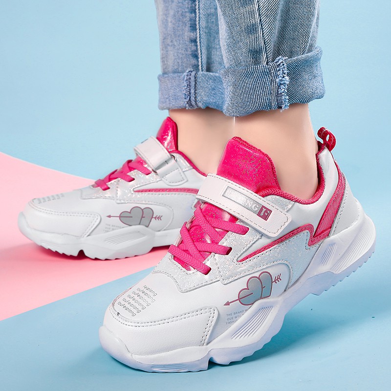 202120 Sepatu  Sport  Anti Air Bahan Kulit Untuk Anak 2021 