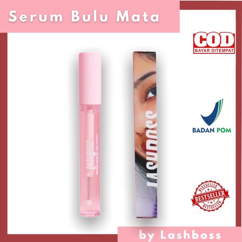 READY Lash Boss BPOM Serum Pemanjang Bulu Mata Lash and Brow Magic Serum