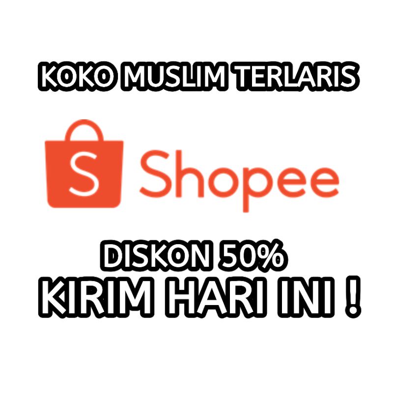 Baju Koko Muslim Pria Lengan Panjang Dewasa Bahan Halus Adem Tidak Menerawang Bisa Seragaman Hadroh Ramadhan Terlaris Bisa Cod Shopee Murah kode9991 Warna Hitam Putih Marun